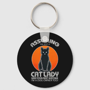 Porte-clés Dame de chat de Uming Halloween _ Chien et chat no