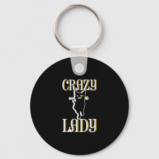 Porte-clés Dame du Crazy Cat (Recto)