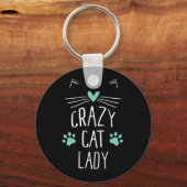 Porte-clés Dame du Crazy Cat (Recto)