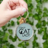 Porte-clés Dame du Crazy Cat (Main)