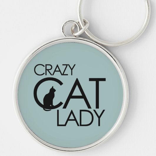 Porte-clés Dame du Crazy Cat (Devant)