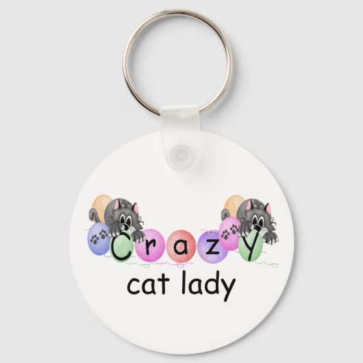 Porte-clés Dame du Crazy Cat (Recto)