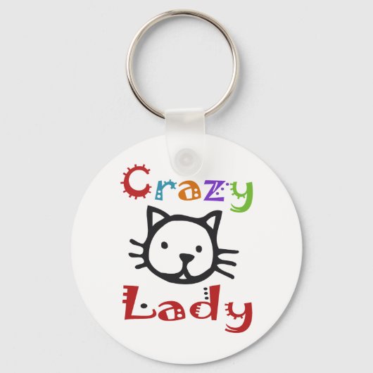 Porte-clés Dame du Crazy Cat (Recto)