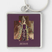 Porte-clés Dame médiévale Renaissance (Devant)