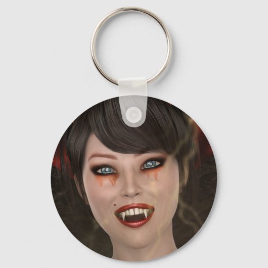 Porte-clés Dame Vampire (Recto)