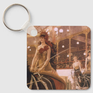 Porte-clés Dames des Voitures (aka Cirque) de James Tissot