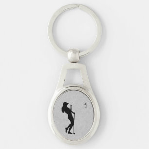 Porte-clés Dames Golf Cuir Aspect