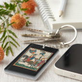 Porte-clés Damsel In Distress, Art Médiéval Du XIVe Siècle (Devant droit)