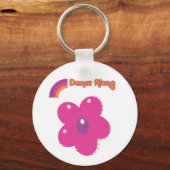 Porte-clés dancealong_key_chain_fleur (Recto)