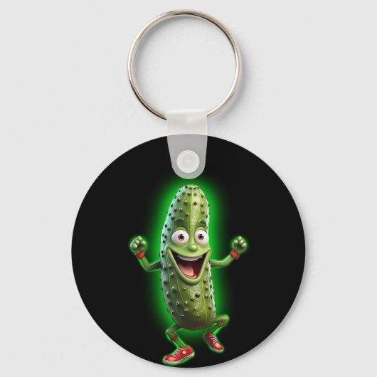 Porte-clés Dancing Pickle (Recto)