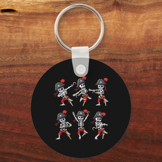Porte-clés Dancing Pirate Skeletons Dance Challenge Boys (Verso)