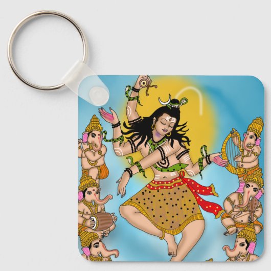 Porte-clés Dancing Shiva Keychain (Recto)