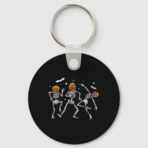 Porte-clés Dancing Skeleton Citrouille Halloween