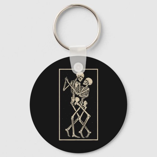 Porte-clés Dancing Skeleton Couple - Romantic Gothic Hallowee (Recto)
