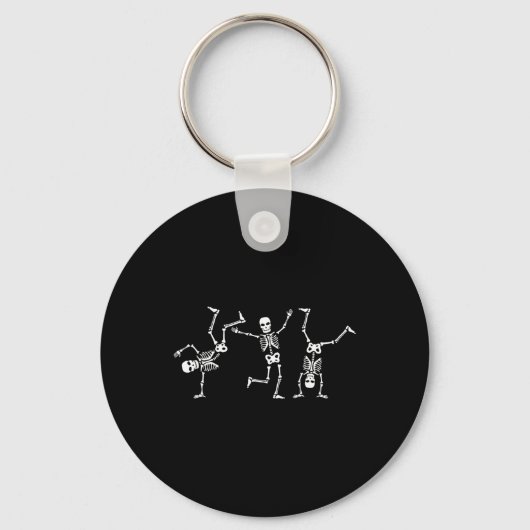 Porte-clés Dancing Skeleton Dance Challenge Halloween S (Recto)