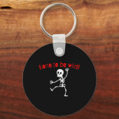 Porte-clés Dancing Skeleton Halloween Funny Bone Wild (Recto)