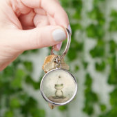 Porte-clés Dandelion de méditation de grenouille (main)