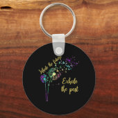 Porte-clés Dandelion Femmes Inhale L'Avenir Exhale Le Passé (Recto)