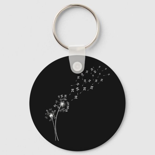 Porte-clés Dandelion Pi Jour Fleur Floral Arbre Math Lover (Recto)