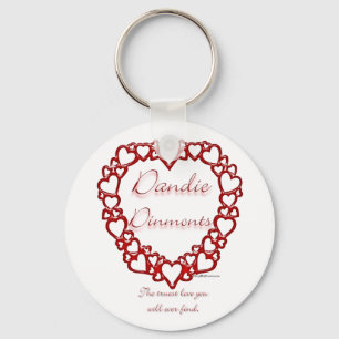 Porte-clés Dandie Dinmont Terrier Véritable Amour - Porte - c
