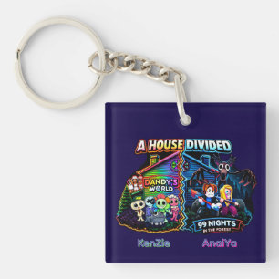 Porte-clés Dandy's World contre 99 Nuits une Maison Divisée