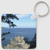 Porte-clés Danemark : Côte du Danemark (Dos)