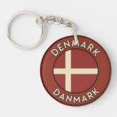 Porte-clés Danemark Danmark (Devant)