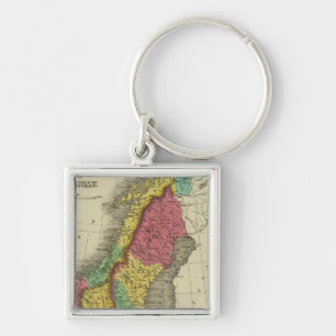 Porte-clés Danemark, Suède Et Norvège