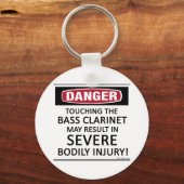 Porte-clés Danger Bass Clarinet (Recto)