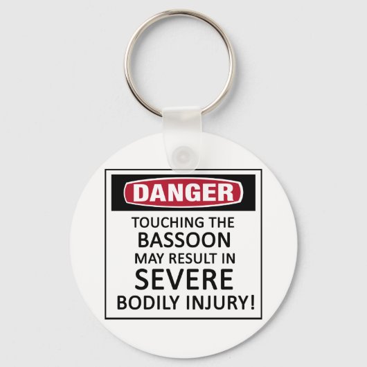 Porte-clés Danger Bassoon (Recto)
