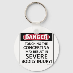 Porte-clés Danger Concertina