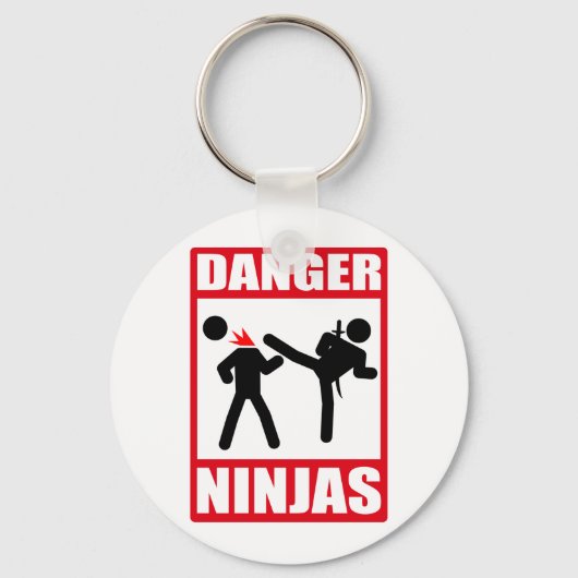 Porte-clés Danger Ninjas (Recto)