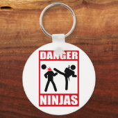 Porte-clés Danger Ninjas (Recto)