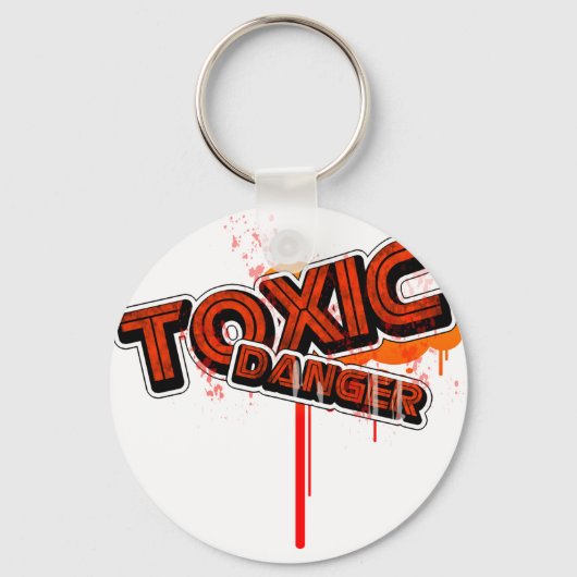 PORTE-CLÉS DANGER TOXIQUE ! (Recto)