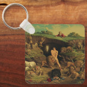 Porte-clés Daniel dans la fosse aux lions (Recto)