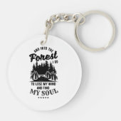 Porte-clés Dans la forêt je vais (Dos)