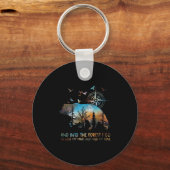 Porte-clés Dans La Forêt Je Vais Perdre Mon Esprit (Recto)