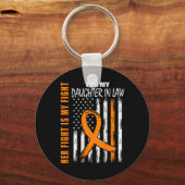 Porte-clés Dans La Loi Sensibilisation À La Sclérose En Plaqu (Recto)