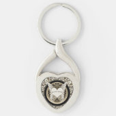 Porte-clés Dans la mémoire affectueuse (Devant)