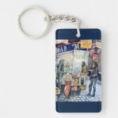 Porte-clés Dans l'amour avec les problèmes, et dans les probl (Devant)