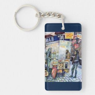 Porte-clés Dans l'amour avec les problèmes, et dans les probl