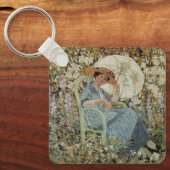 Porte-clés Dans le jardin, Giverny par Frederick Frieseke (Recto)