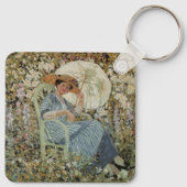 Porte-clés Dans le jardin, Giverny par Frederick Frieseke (Dos)