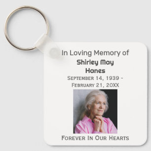 Porte-clés Dans Love Memory Funeral Photo