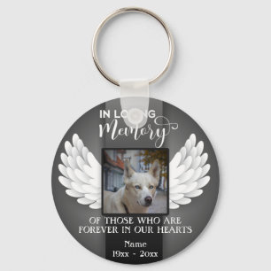 Porte-clés Dans Love Memory Photo personnalisée, Dog Memoria