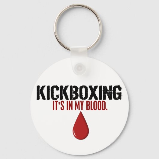 Porte-clés Dans ma boîte à sang (Recto)