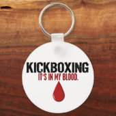 Porte-clés Dans ma boîte à sang (Recto)