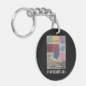 Porte-clés Dans Ma Lecture Époque Livre Lover (Devant gauche)