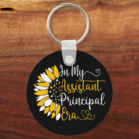 Porte-clés Dans Mon Assistant Principal Era School Enseignant (Recto)