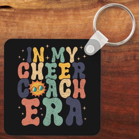 Porte-clés Dans Mon Ere Coach Super Super Cheerled C (Verso)